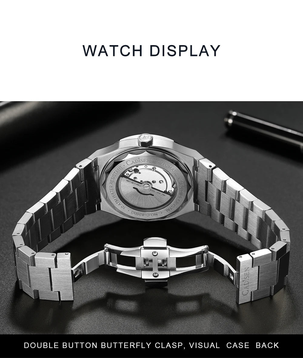 Relógio Automático Safira 10ATM QL-C8200MWWU