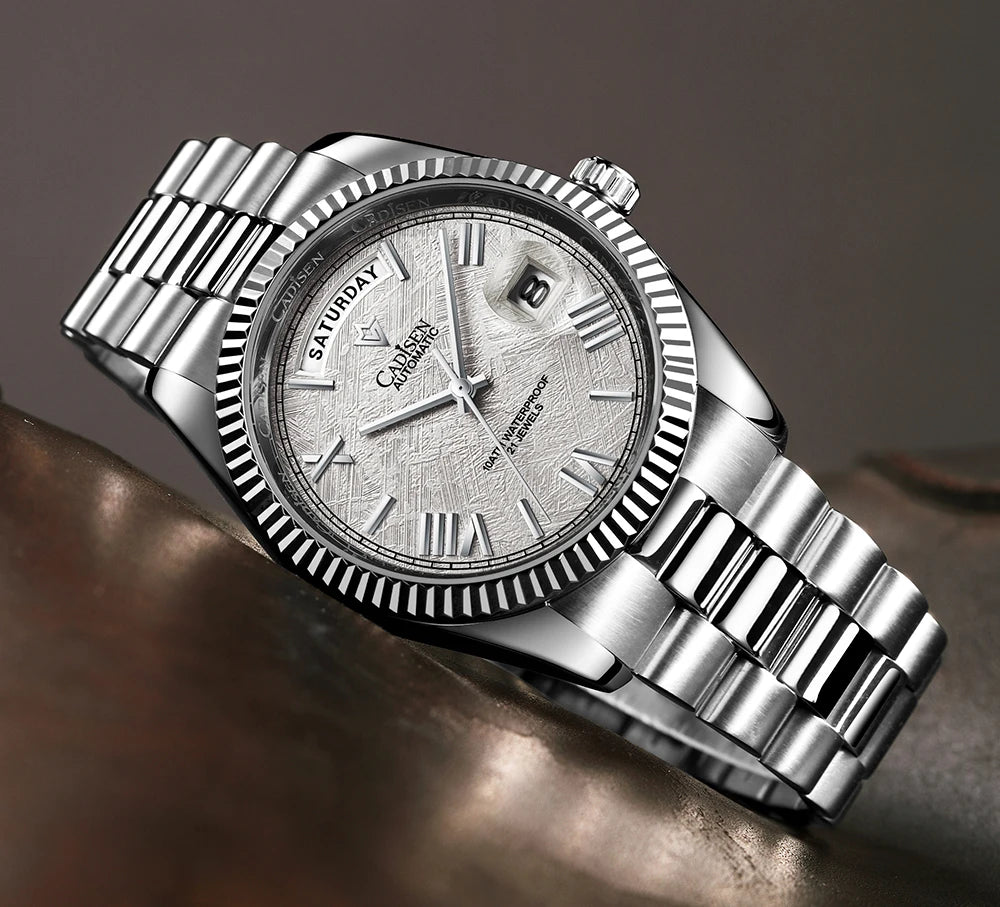 Relógio Day-Date Automático Safira 10ATM C8185MWWH