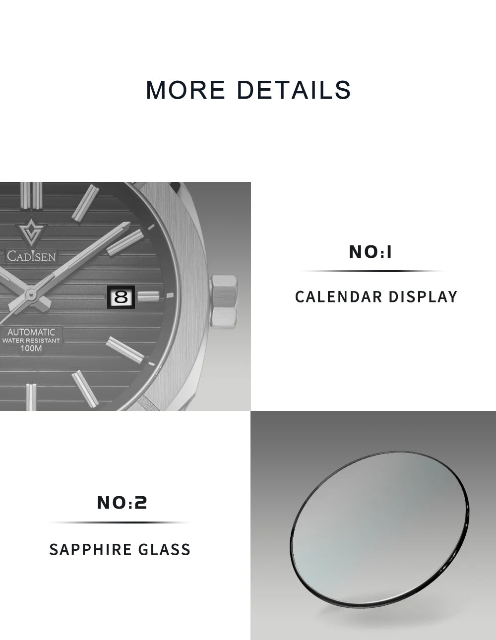 Relógio Automático Safira 10ATM QL-C8200MWWU