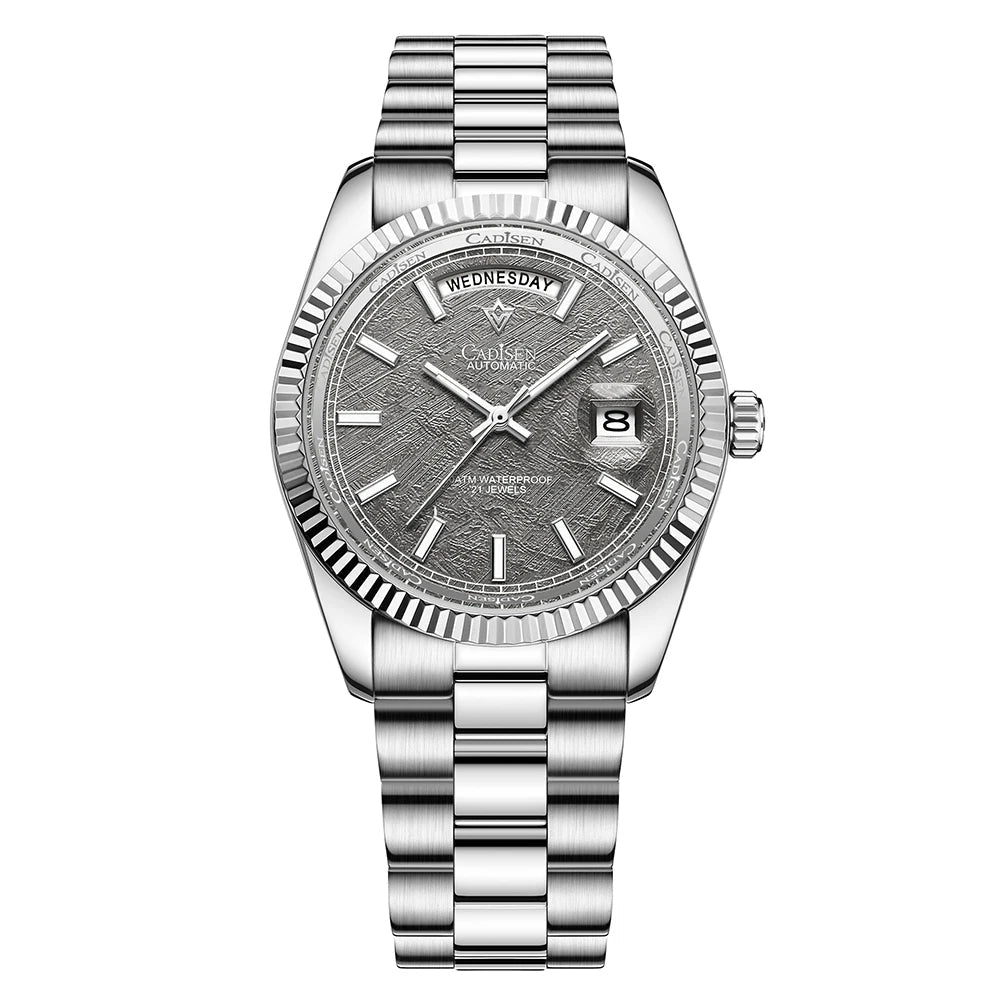 Relógio Day-Date Automático Safira 10ATM QLC8214