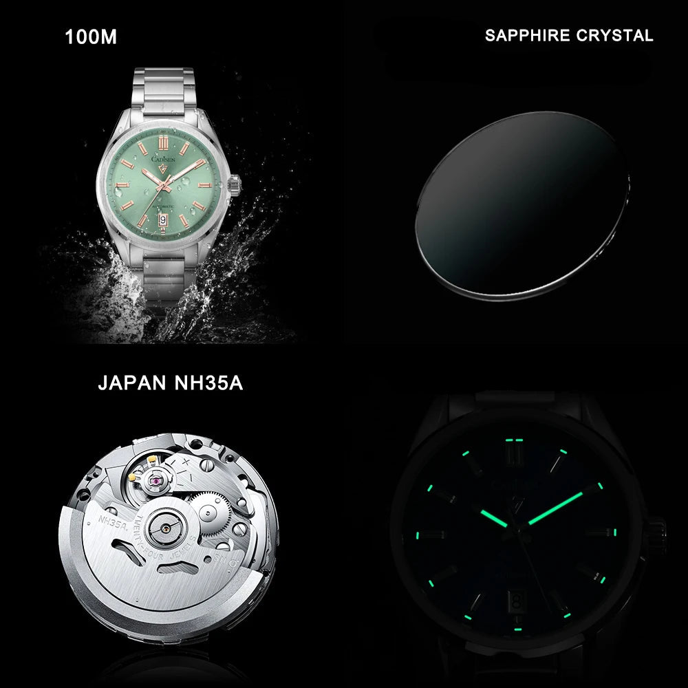 Relógio Automático Safira 10ATM C8227M