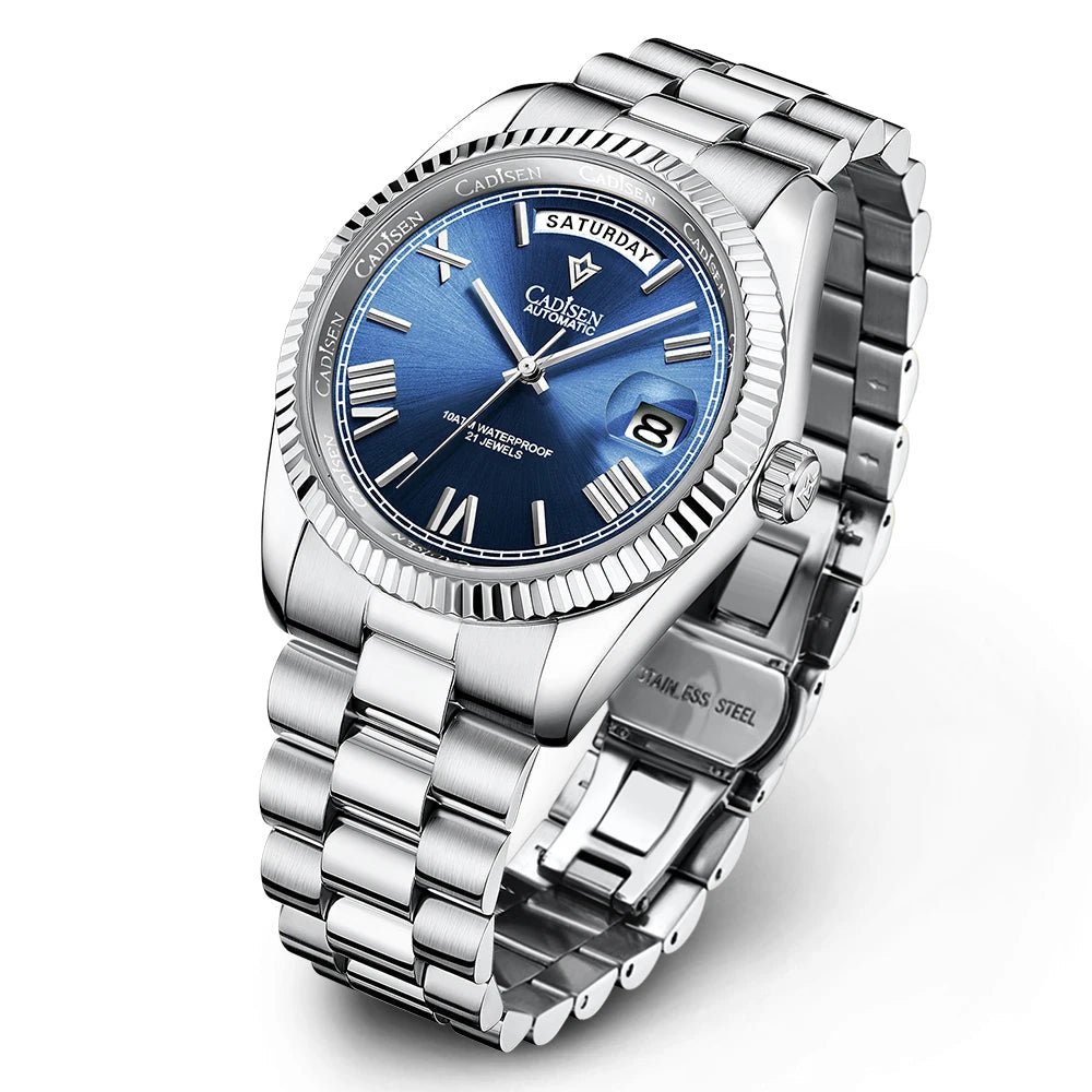 Relógio Day-Date Automático Safira 10ATM C8185MWWH